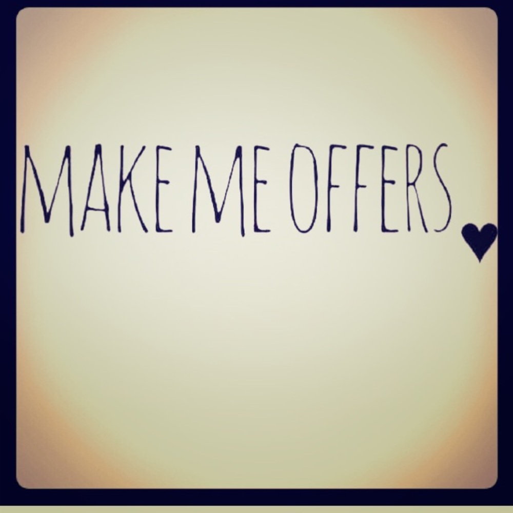 Make me offers! Or discount on bundles